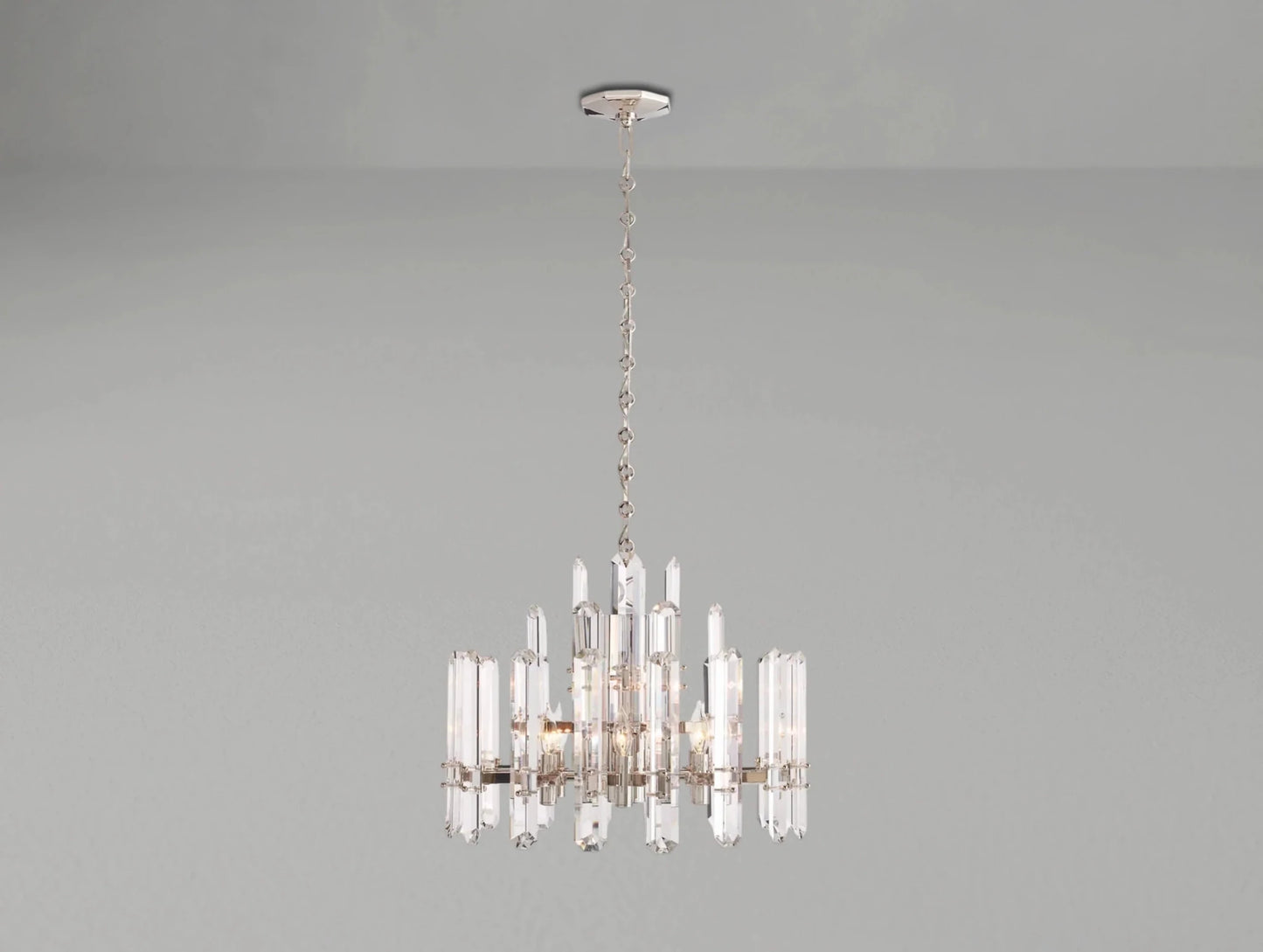 Baingham Round Chandelier - GILDLAMPS