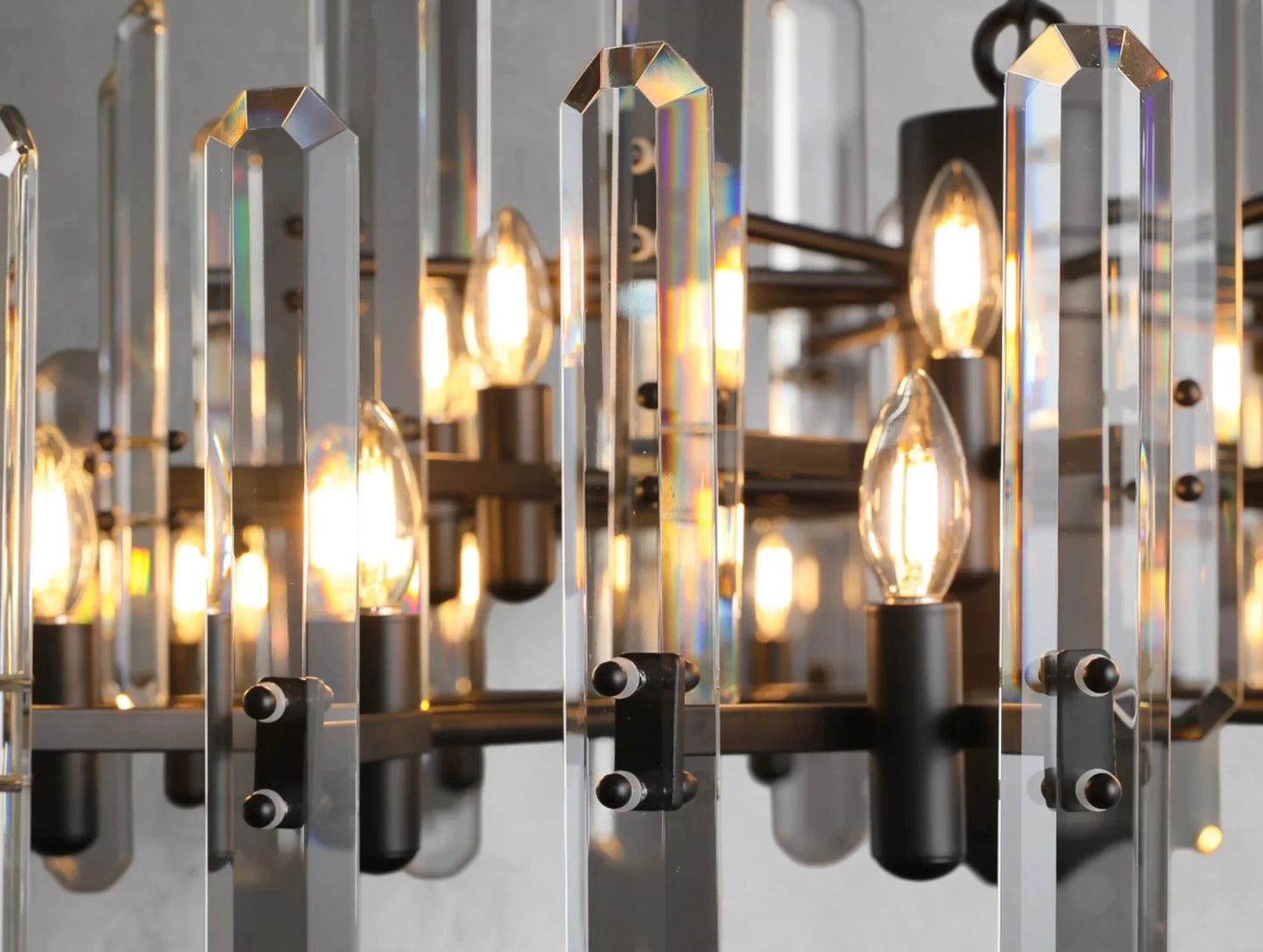 Baingham Round Chandelier - GILDLAMPS