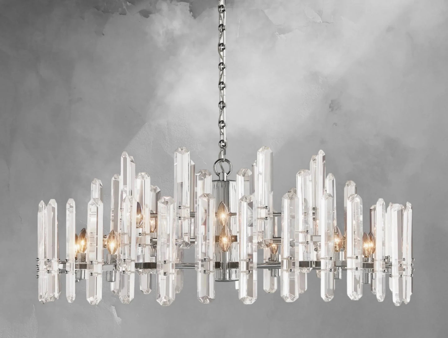 Baingham Round Chandelier - GILDLAMPS