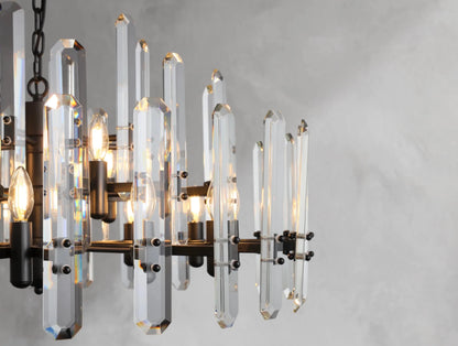 Baingham Round Chandelier - GILDLAMPS