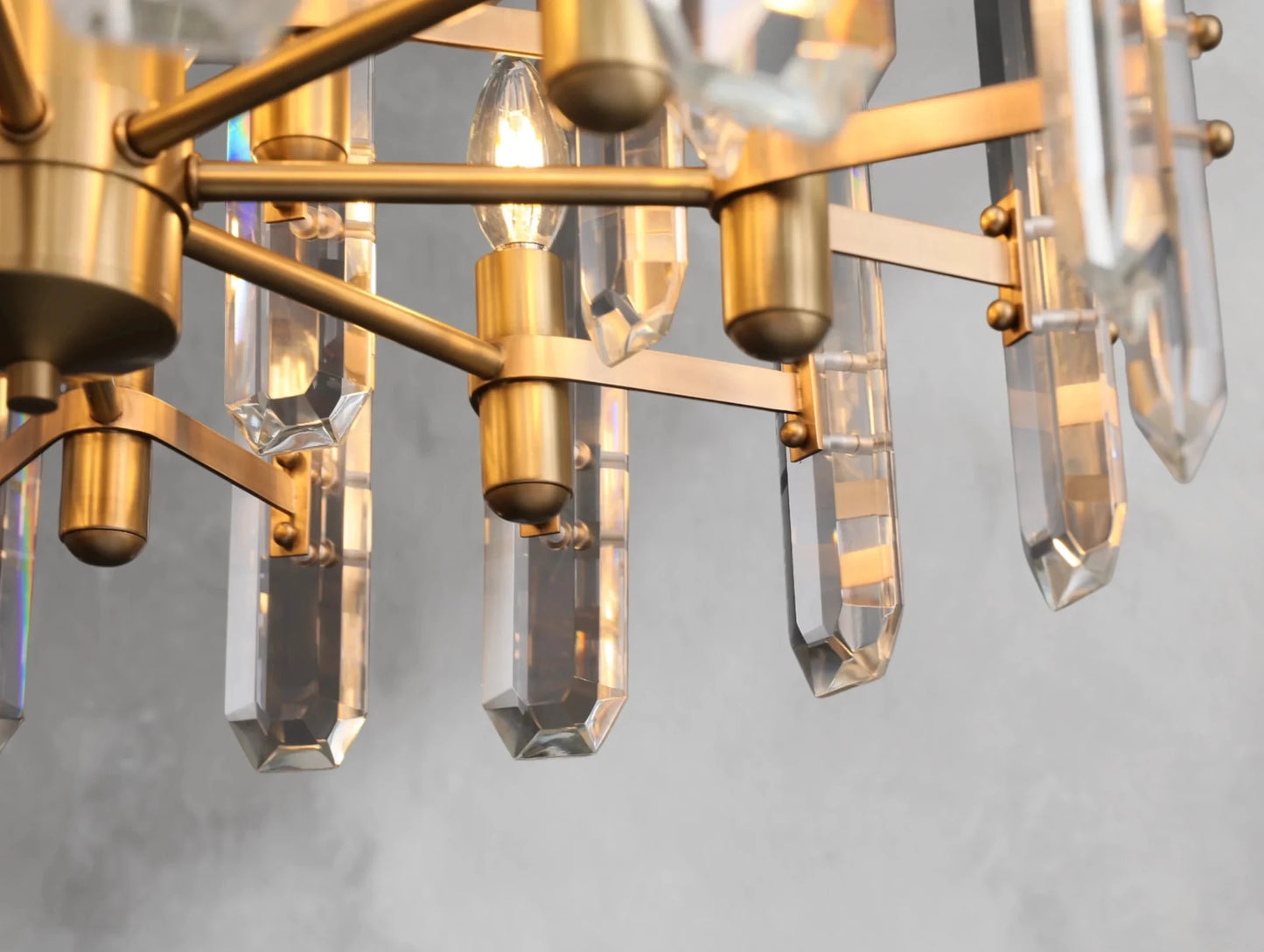 Baingham Round Chandelier - GILDLAMPS