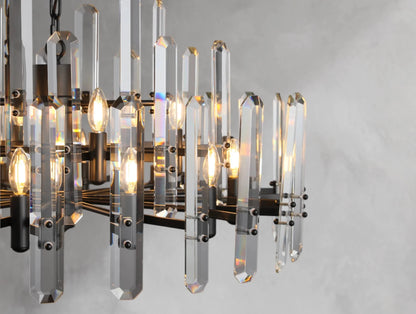 Baingham Round Chandelier - GILDLAMPS