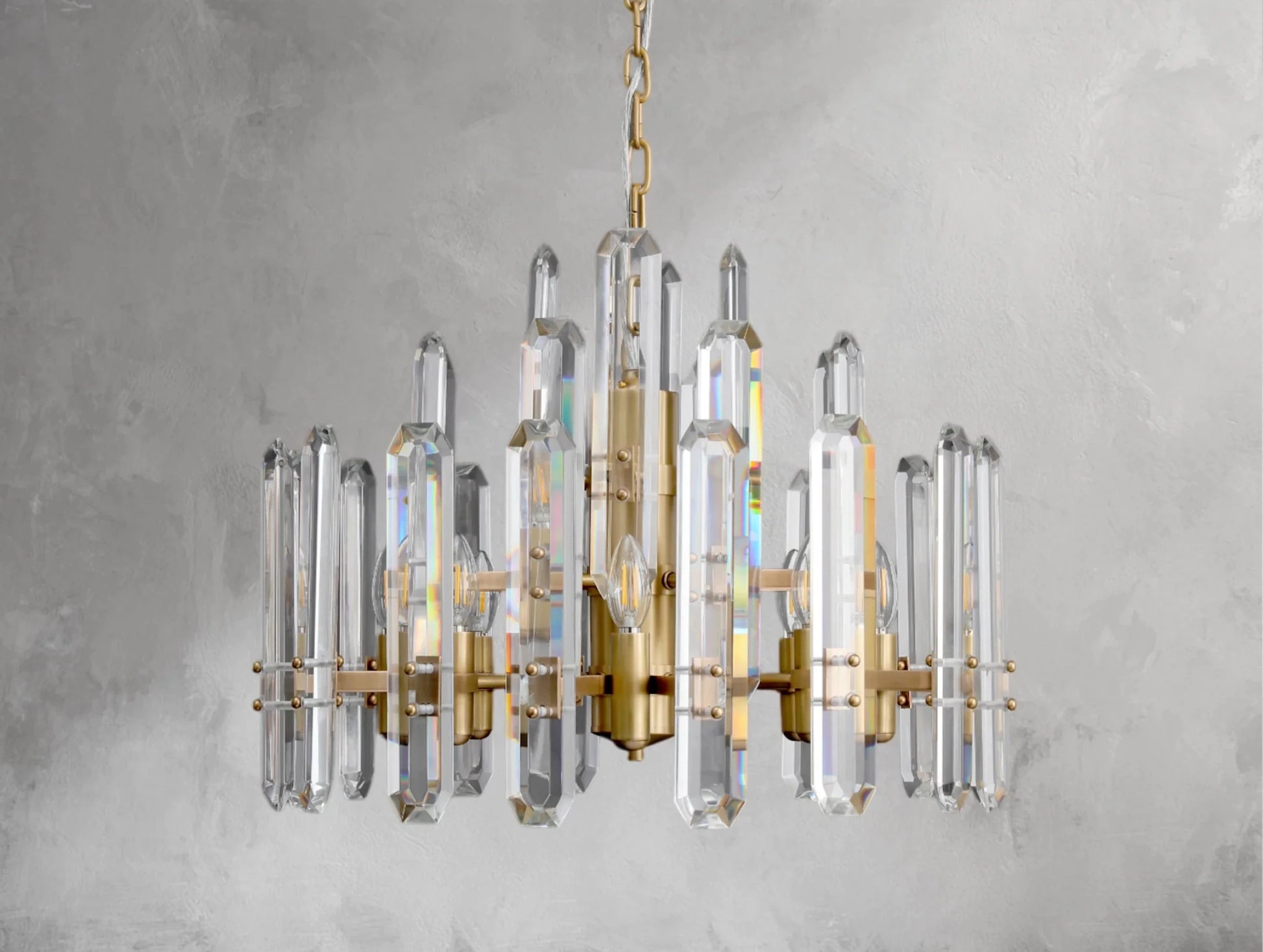 Baingham Round Chandelier - GILDLAMPS