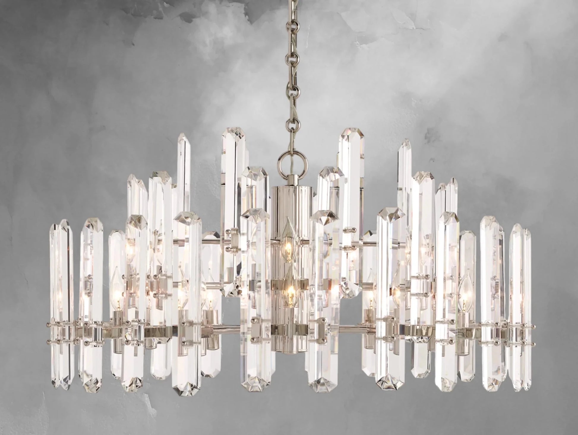 Baingham Round Chandelier - GILDLAMPS