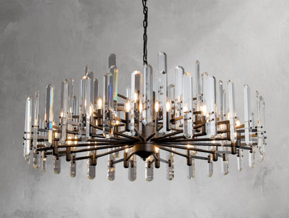 Baingham Round Chandelier - GILDLAMPS
