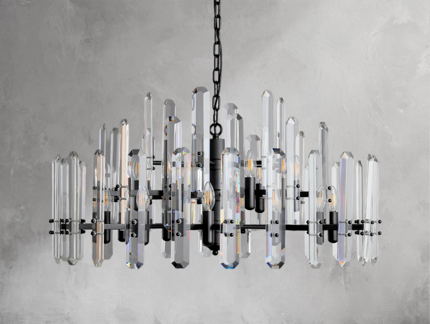 Baingham Round Chandelier - GILDLAMPS