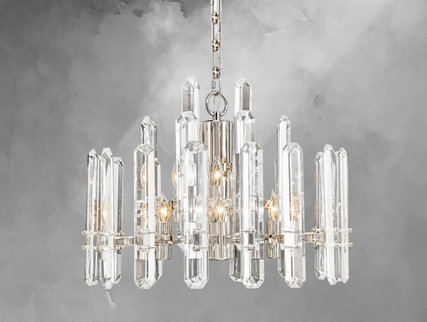 Baingham Round Chandelier - GILDLAMPS
