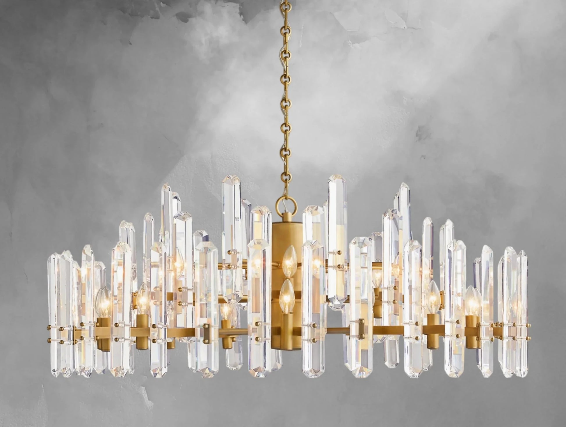 Baingham Round Chandelier - GILDLAMPS