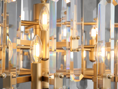 Baingham Round Chandelier - GILDLAMPS