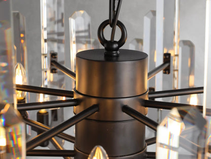 Baingham Round Chandelier - GILDLAMPS