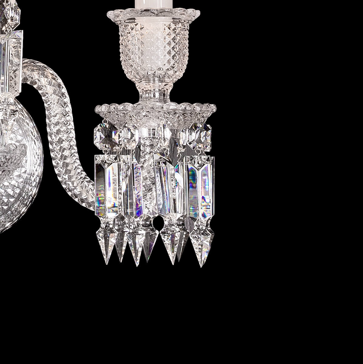 Bakala Bastian Crystal Wall Sconce - GILDLAMPS