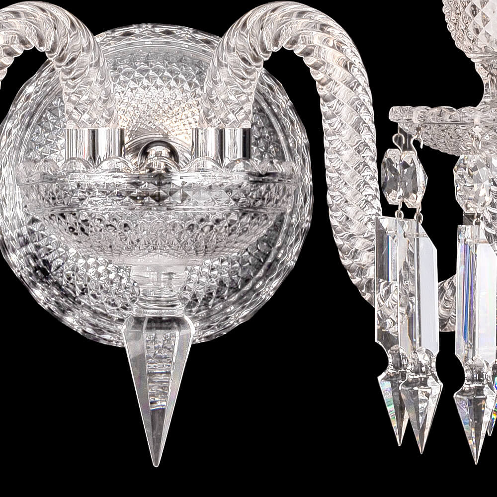 Bakala Crystal Wall Sconce - GILDLAMPS