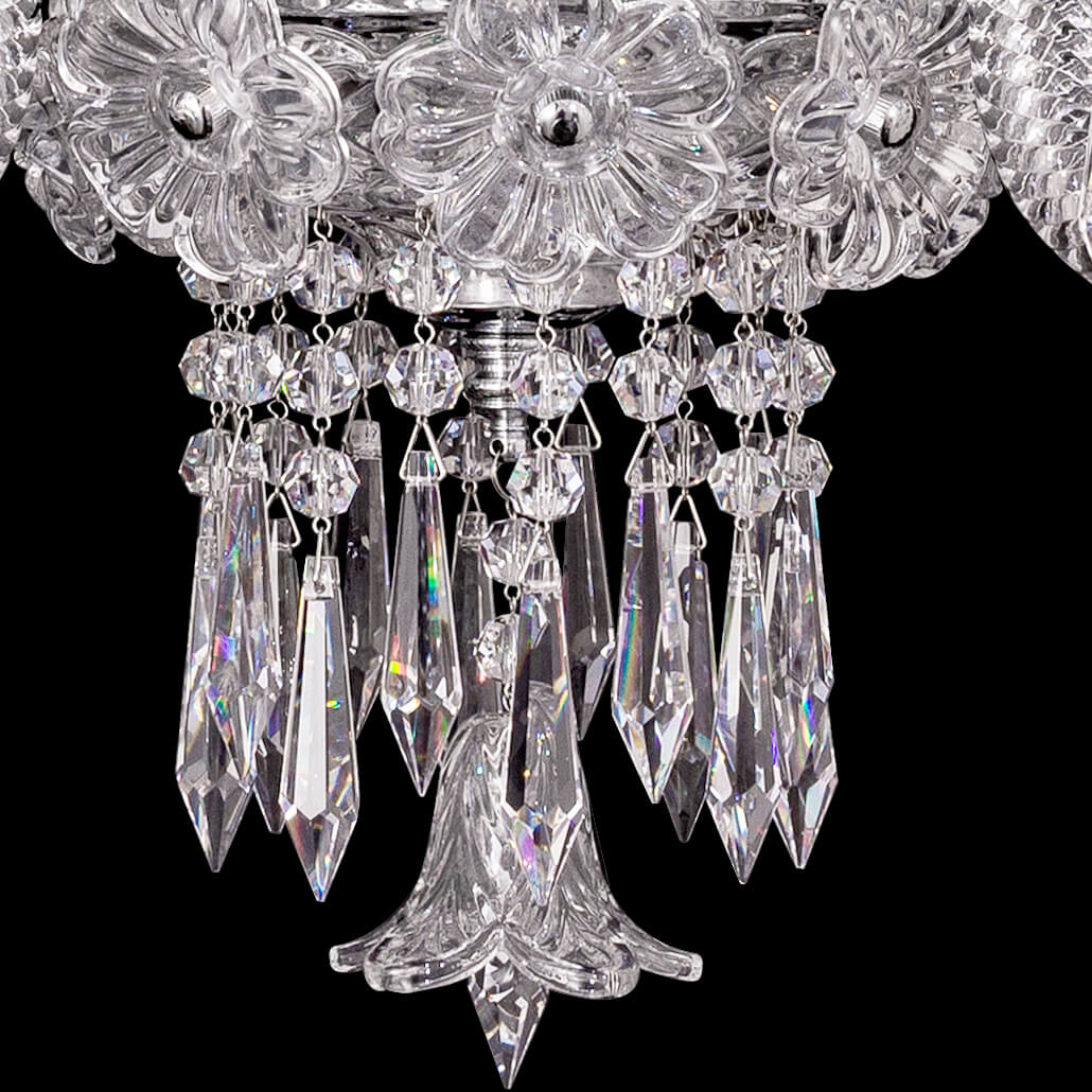 Bakala Crystal Wall Sconce With Bell - GILDLAMPS