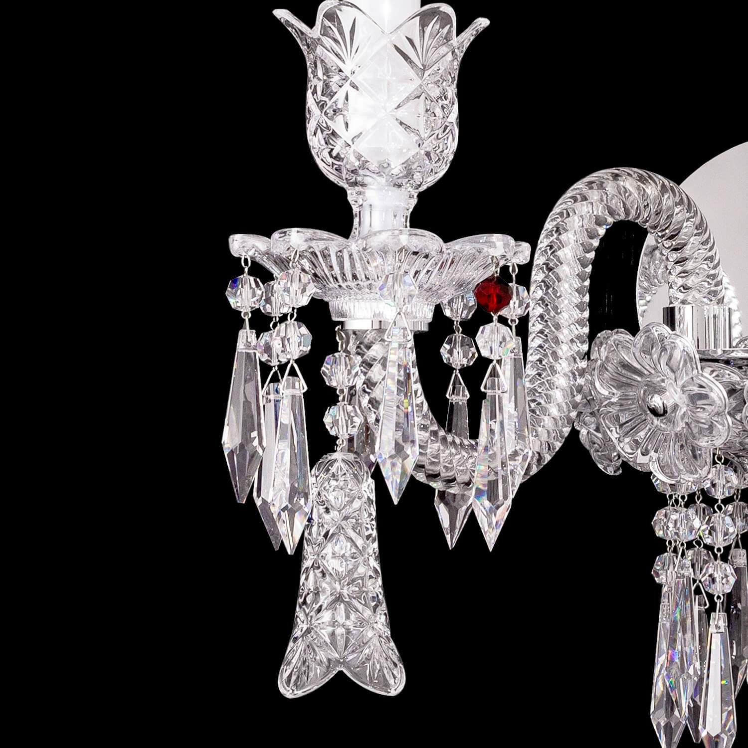 Bakala Crystal Wall Sconce With Bell - GILDLAMPS