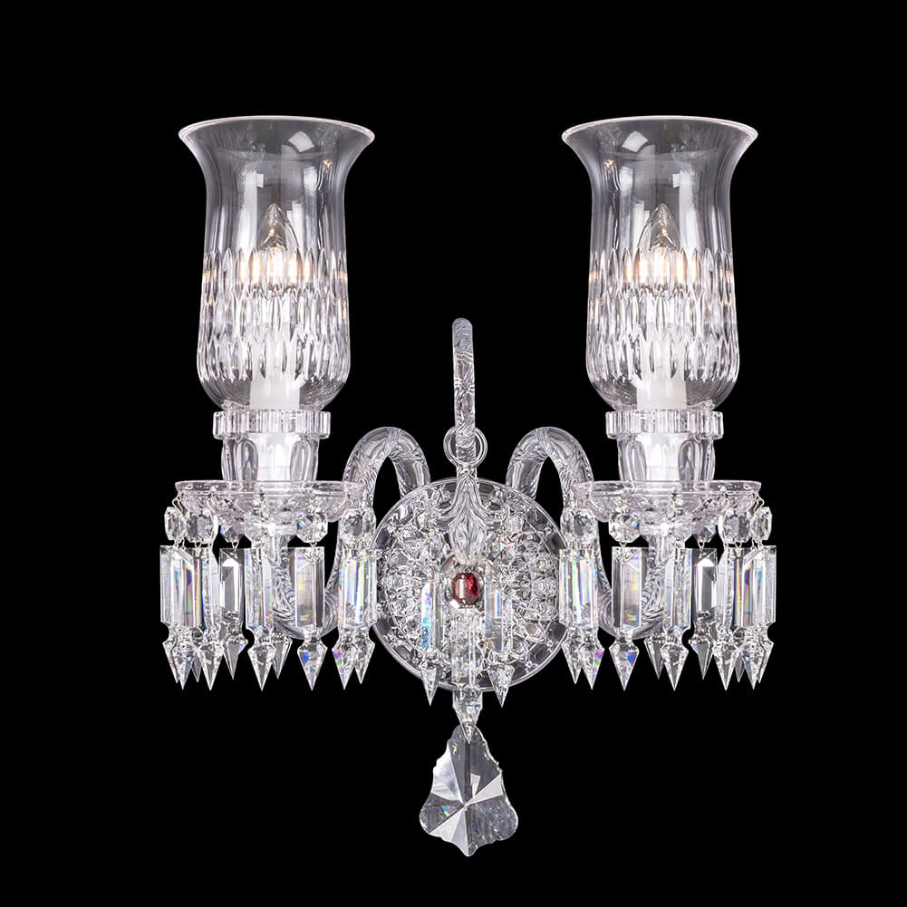 Bakala Elegance Crystal Cup Wall Sconces - GILDLAMPS
