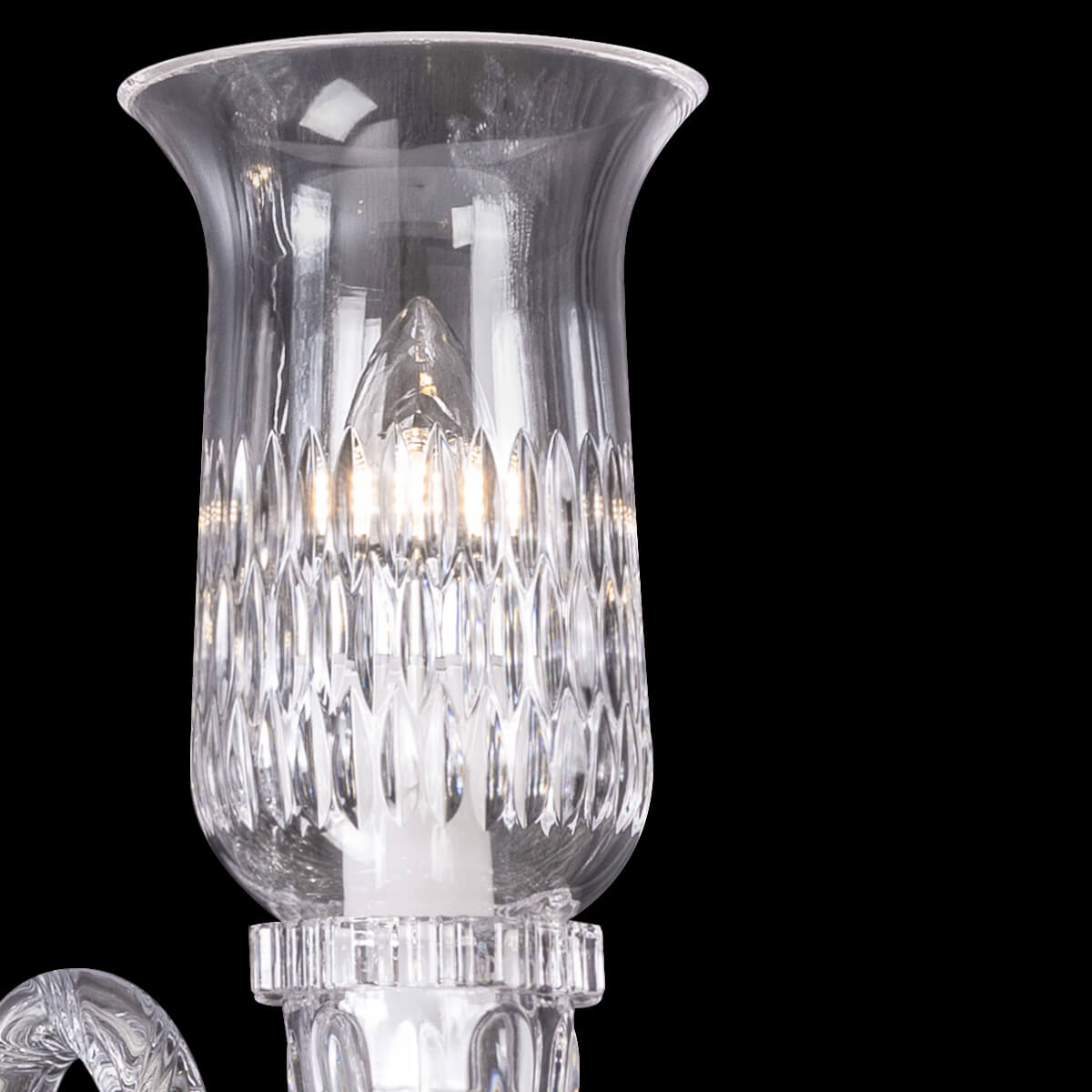 Bakala Elegance Crystal Cup Wall Sconces - GILDLAMPS