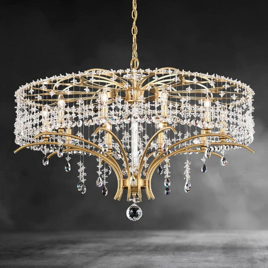 Bella Rose Chandelier 36 inch
