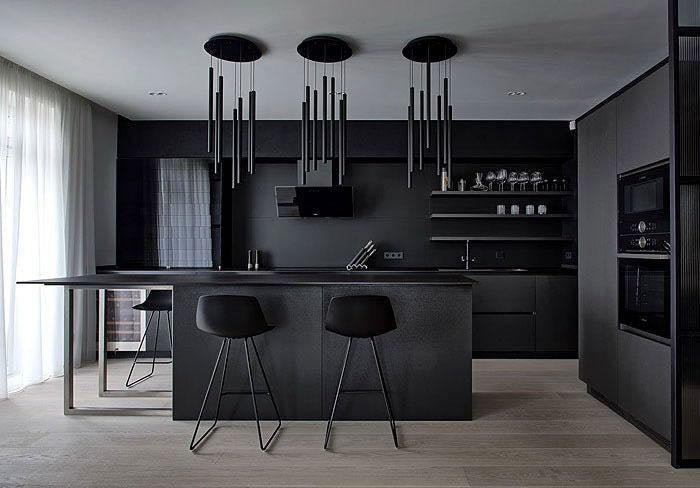 Bellini Round Metal Tubular Pendant Light Chandelier - GILDLAMPS
