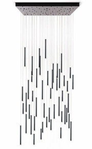 Bellini Square Tubular Pendant Light Chandelier - GILDLAMPS