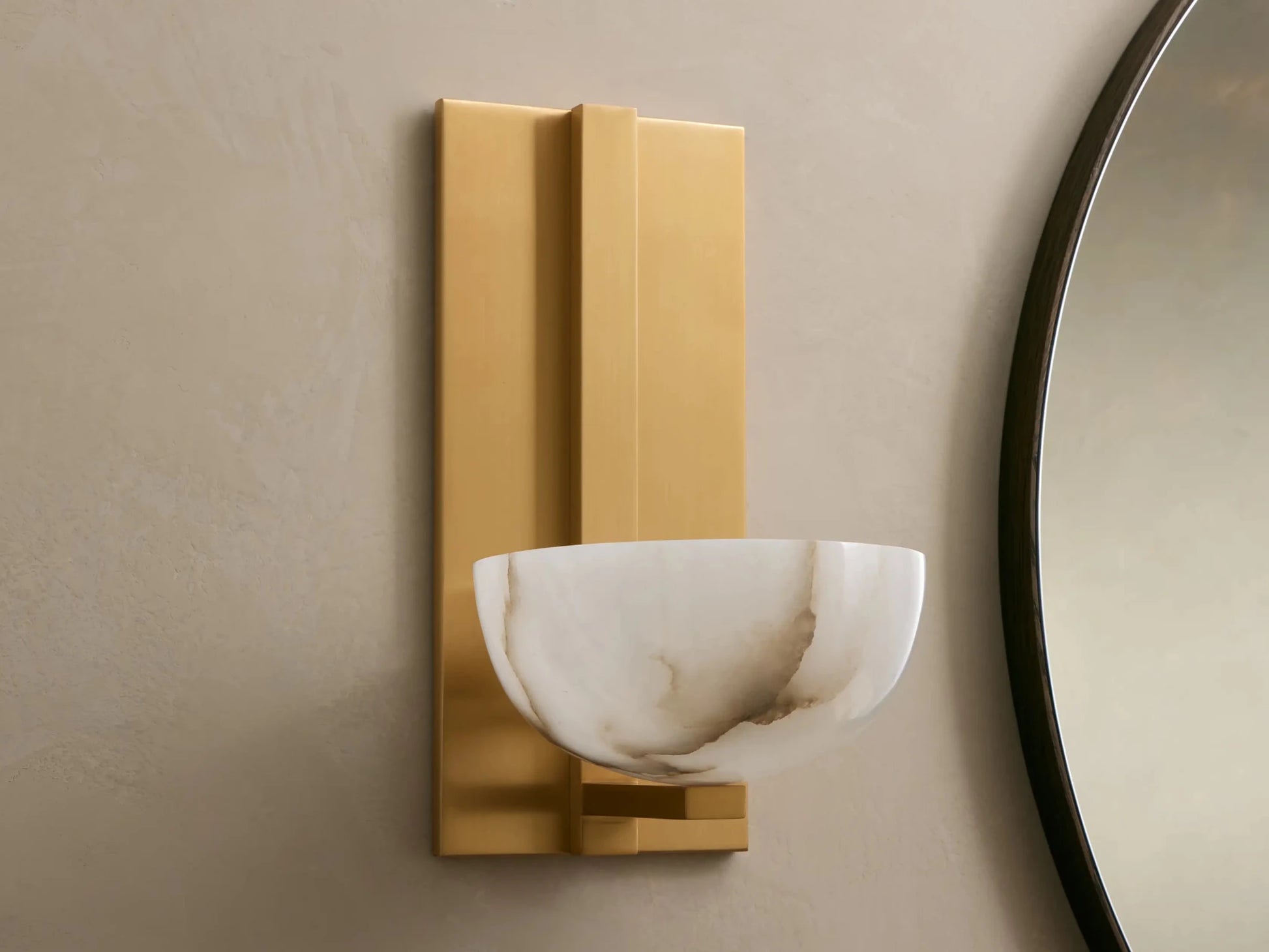 Belmira Alabaster Sconce - GILDLAMPS