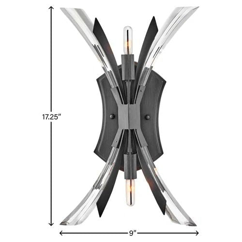 Bergamots 2 Lights Wall Sconce - GILDLAMPS