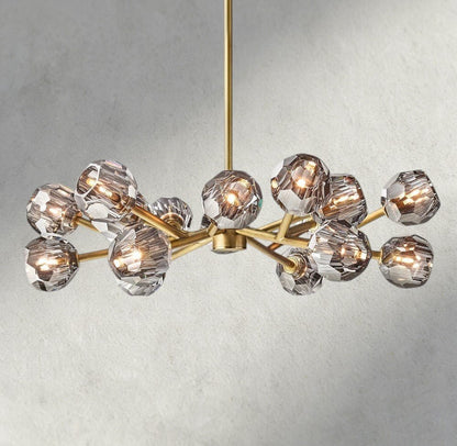 Beula De Cristal Round Chandelier 24", 36", 48", 60", 72" - GILDLAMPS