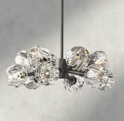 Beula De Cristal Round Chandelier 24", 36", 48", 60", 72" - GILDLAMPS
