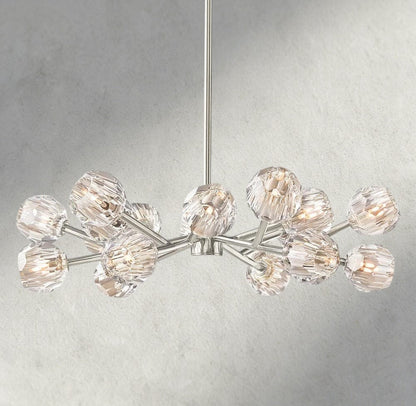 Beula De Cristal Round Chandelier 24", 36", 48", 60", 72" - GILDLAMPS
