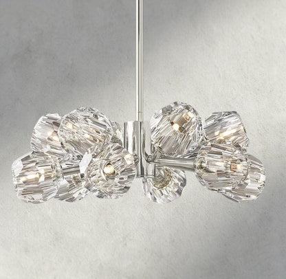 Beula De Cristal Round Chandelier 24", 36", 48", 60", 72" - GILDLAMPS