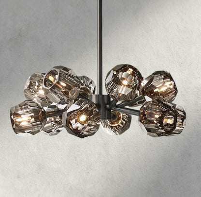 Beula De Cristal Round Chandelier 24", 36", 48", 60", 72" - GILDLAMPS