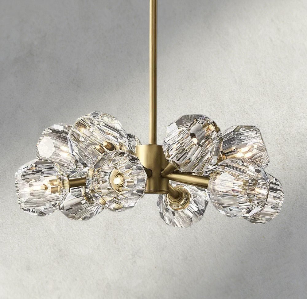 Beula De Cristal Round Chandelier 24", 36", 48", 60", 72" - GILDLAMPS