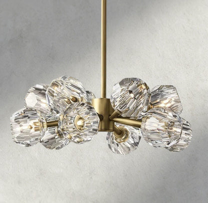 Beula De Cristal Round Chandelier 24", 36", 48", 60", 72" - GILDLAMPS