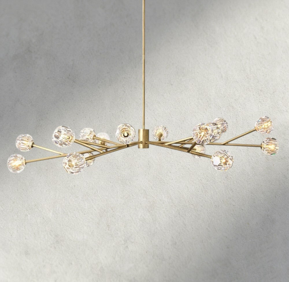 Beula De Cristal Round Chandelier 24", 36", 48", 60", 72" - GILDLAMPS