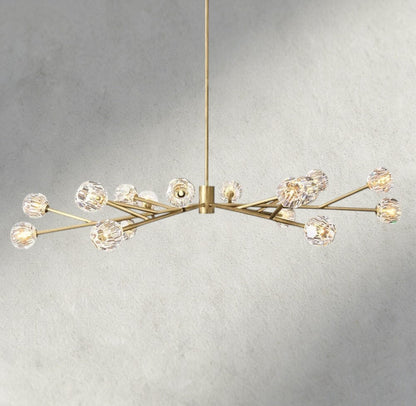 Beula De Cristal Round Chandelier 24", 36", 48", 60", 72" - GILDLAMPS