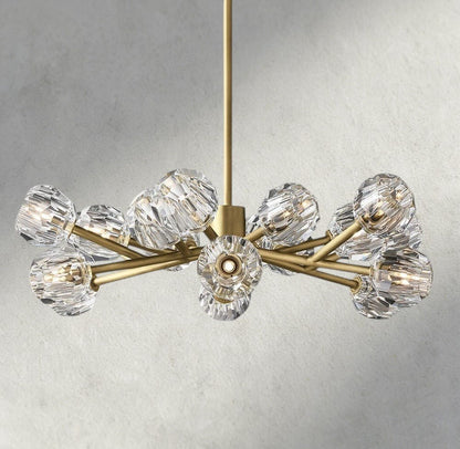 Beula De Cristal Round Chandelier 24", 36", 48", 60", 72" - GILDLAMPS