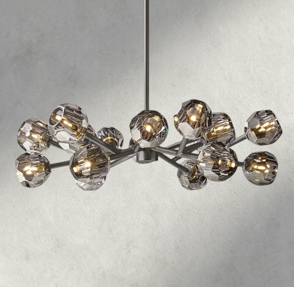 Beula De Cristal Round Chandelier 24", 36", 48", 60", 72" - GILDLAMPS