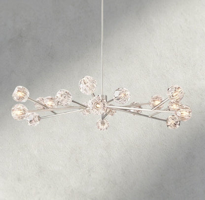 Beula De Cristal Round Chandelier 24", 36", 48", 60", 72" - GILDLAMPS