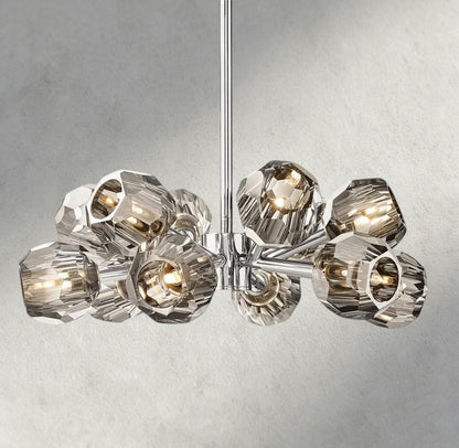 Beula De Cristal Round Chandelier 24", 36", 48", 60", 72" - GILDLAMPS