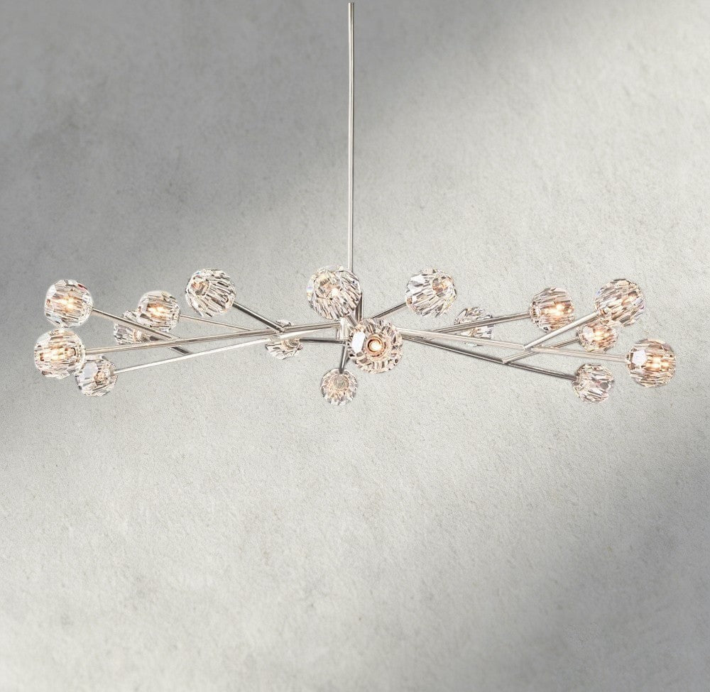 Beula De Cristal Round Chandelier 24", 36", 48", 60", 72" - GILDLAMPS
