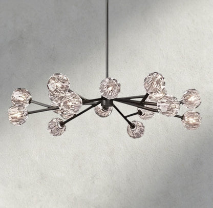 Beula De Cristal Round Chandelier 24", 36", 48", 60", 72" - GILDLAMPS