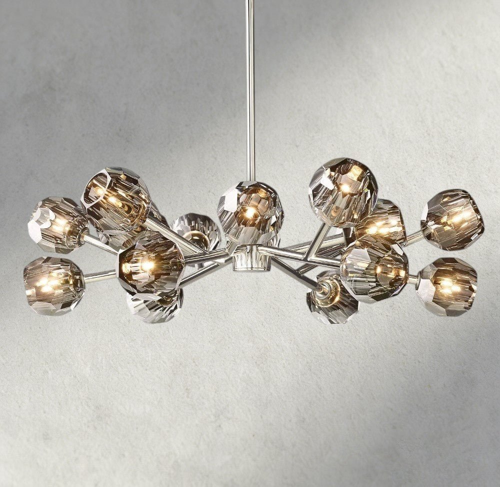 Beula De Cristal Round Chandelier 24", 36", 48", 60", 72" - GILDLAMPS