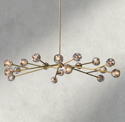 Beula De Cristal Round Chandelier 24", 36", 48", 60", 72" - GILDLAMPS