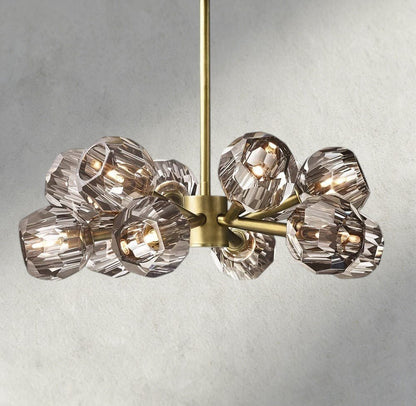 Beula De Cristal Round Chandelier 24", 36", 48", 60", 72" - GILDLAMPS