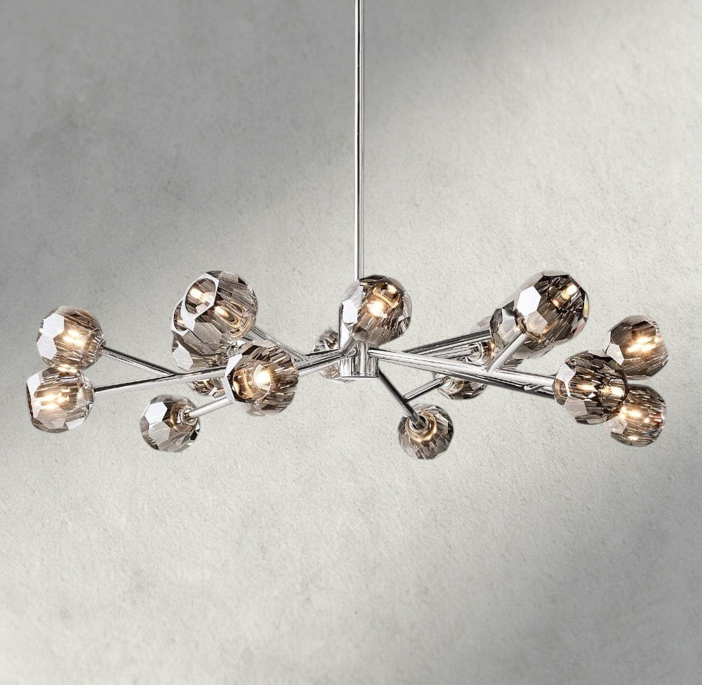 Beula De Cristal Round Chandelier 24", 36", 48", 60", 72" - GILDLAMPS