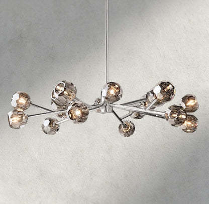Beula De Cristal Round Chandelier 24", 36", 48", 60", 72" - GILDLAMPS