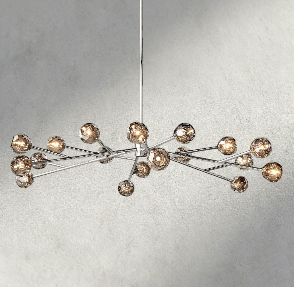 Beula De Cristal Round Chandelier 24", 36", 48", 60", 72" - GILDLAMPS