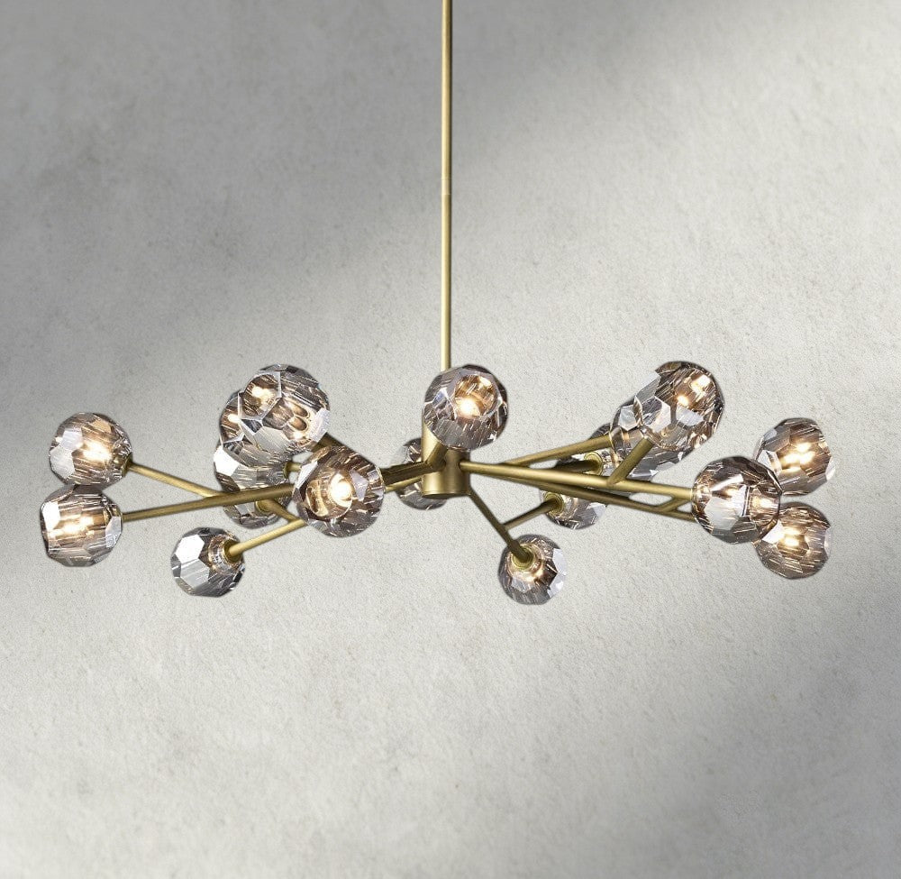 Beula De Cristal Round Chandelier 24", 36", 48", 60", 72" - GILDLAMPS