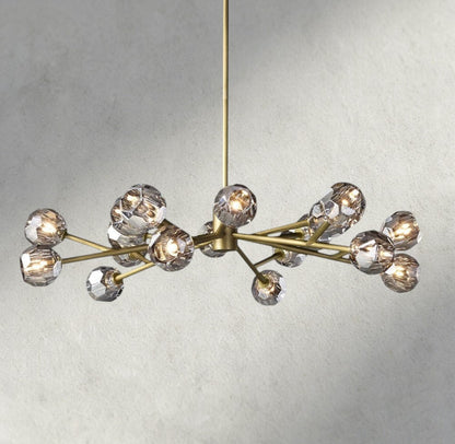 Beula De Cristal Round Chandelier 24", 36", 48", 60", 72" - GILDLAMPS