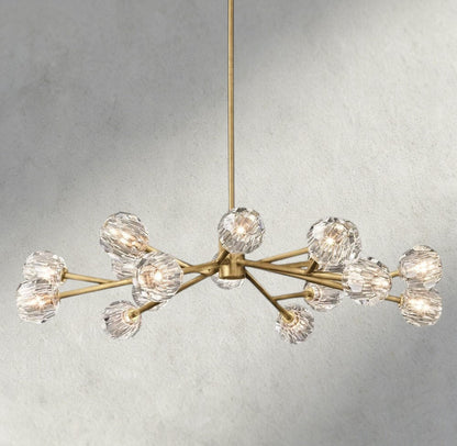 Beula De Cristal Round Chandelier 24", 36", 48", 60", 72" - GILDLAMPS