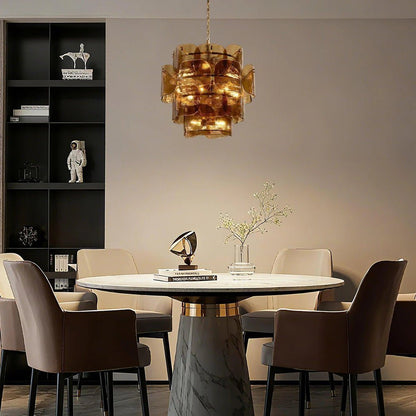 Blaire Round Chandelier - GILDLAMPS